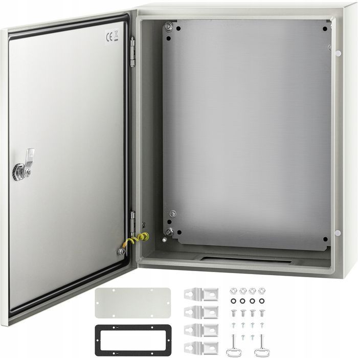 VEVOR obudowa elektryczna stalowa 50X40X15 cm IP66 wodoodporna mocna
