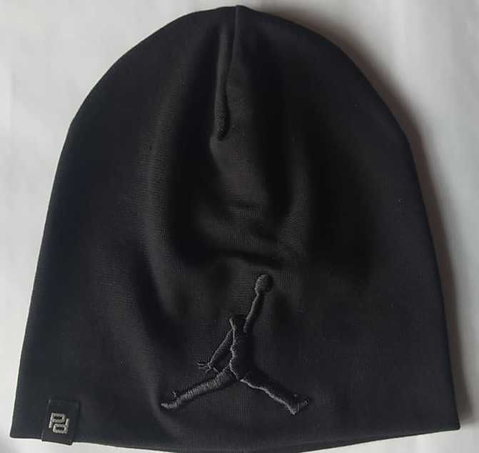 Czapka Jordan !! Jesienno - Zimowa - Wiosenna !! Czarna