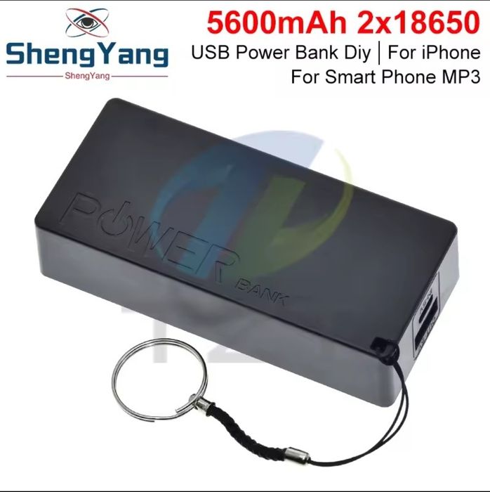 Корпус повербанка 2 зарядний пристрій