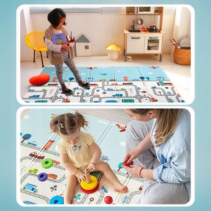 Mata Edukacyjna Dla Dzieci Piankowa Dwustronna Dla Dzieci Xpe 200x180c