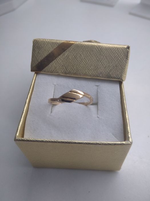 Złoty maleńki pierścionek złoto 583 rozmiar 8   325