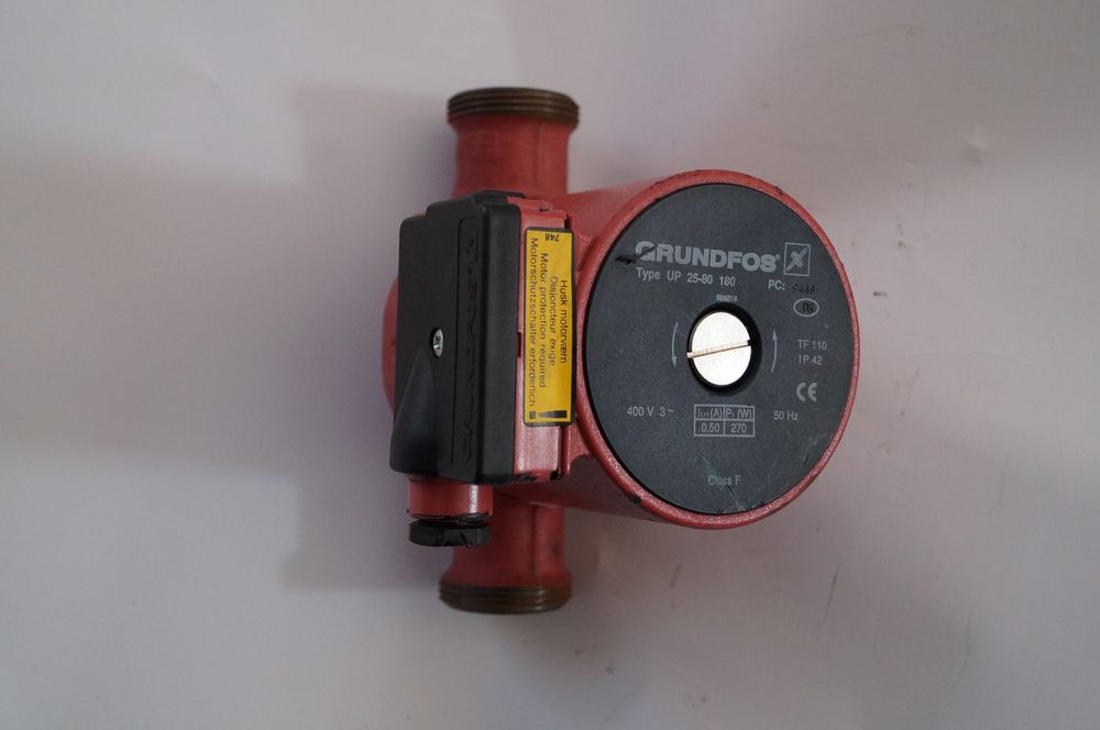 pompa grundfos up 25-80 rozstaw 180  wersja 3~400v