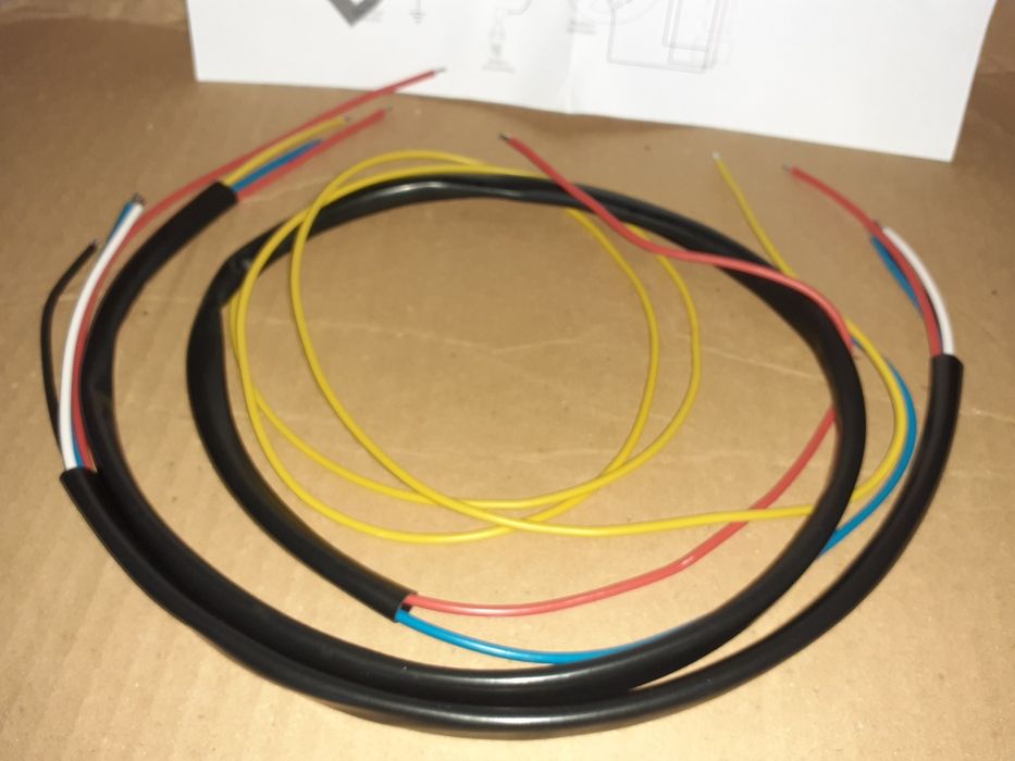 Nowa instalacja elektryczna Romet komar+ schemat montażu