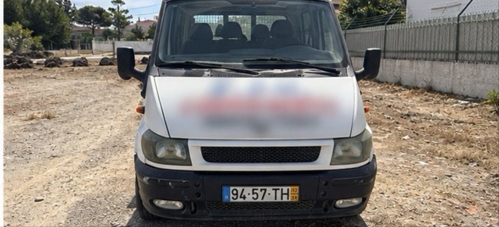 Ford Transit 125 T350 Cabine Dupla – Caixa Aberta – Venda/Troca