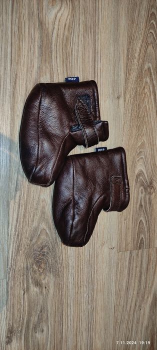 Niechodki pop skóra z łosia skórzane 12 cm
