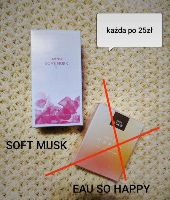 Perfuma Avon Soft Musk