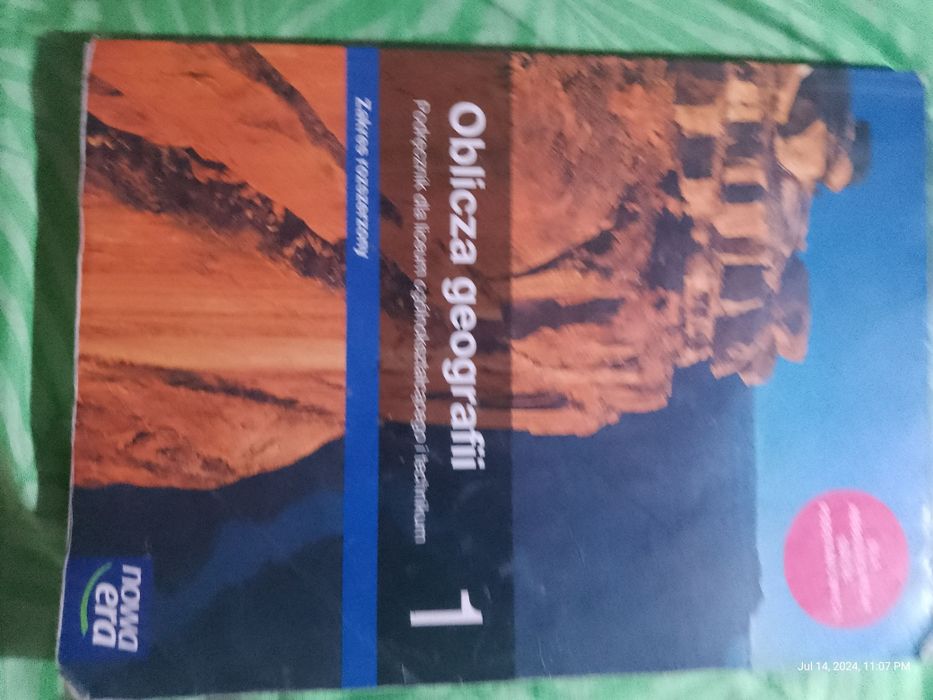 Podręcznik do Geografii zakres rozszerzony kl1 Lo