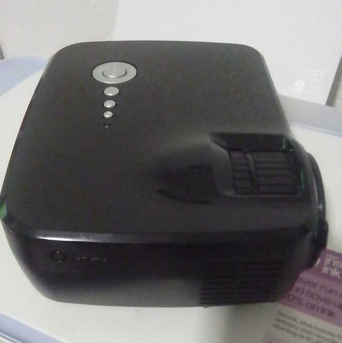 Mini Projetor LED HD 1080p – Novo em Caixa | HDMI/USB | Cinema em Casa