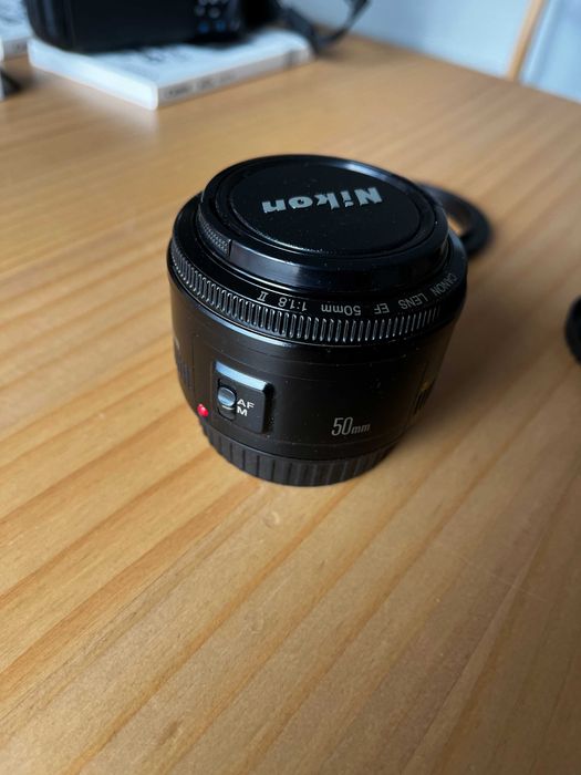 Canon EOS 700D / Rebel T5i + 18–55 IS + 50mm f/1.8 II + extras