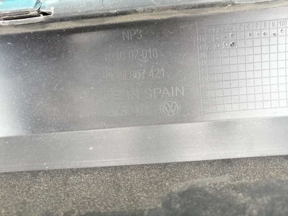 Zderzak tylny VW T-Cross PDC