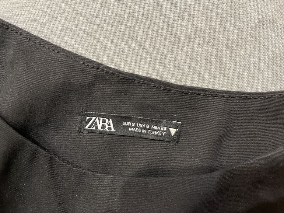 Чёрный топ от zara