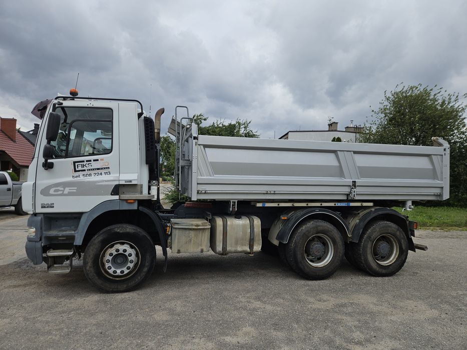 DAF CF 2008R KLIMA, 6X4, Hydroburta, Wywrot 3 Stronny, ZADBANY