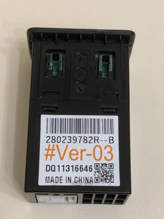 USB charger блок 280239782R для Renault