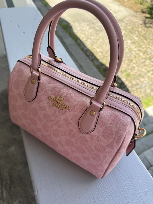 Сумка coach pink , оригинал