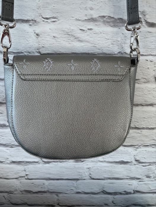 Torebka nobo srebrna