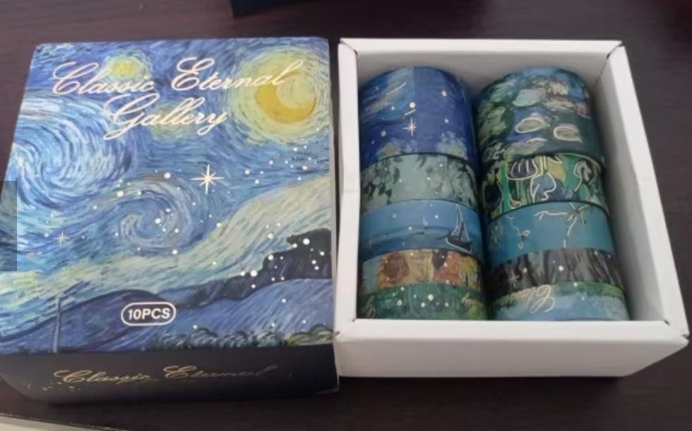 Scrapbook Ван Гог Моне