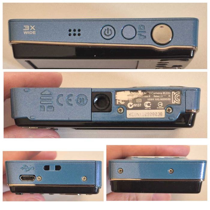 Компактный цифровой фотоаппарат Kodak EasyShare Mini M200, 10.0 MP