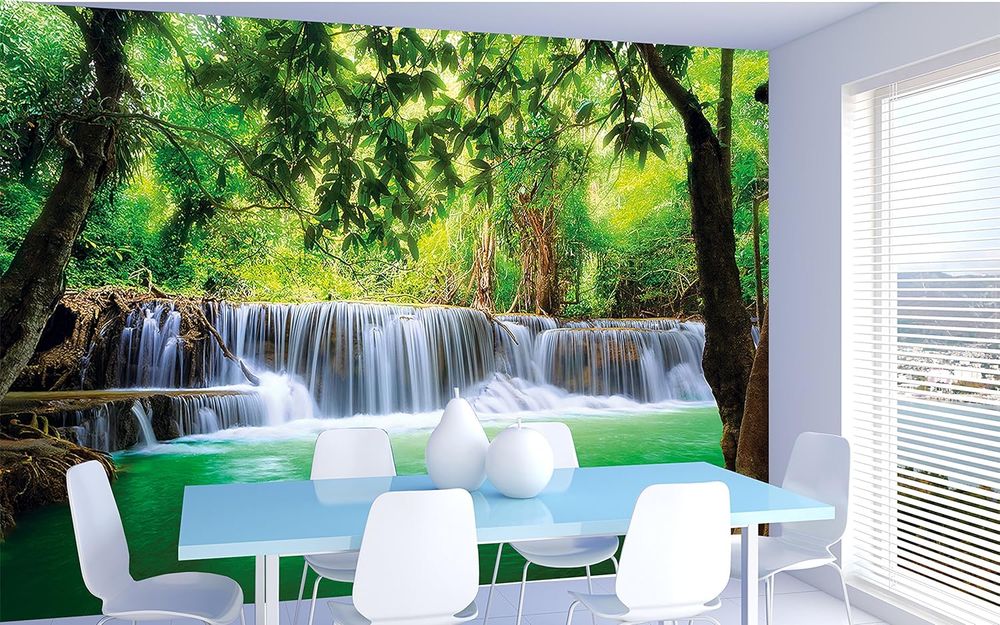 Great Art Fototapeta natura wodospad 210 x 140 cm