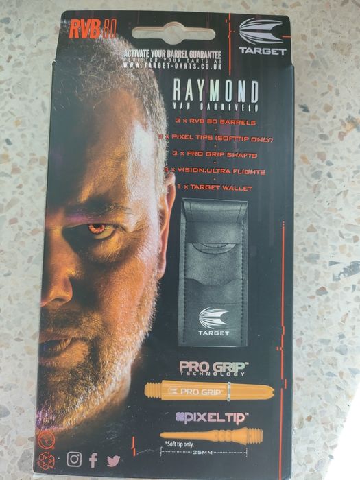 Lotki Target Raymond Van Barneveld 21g 80% tungsten dart