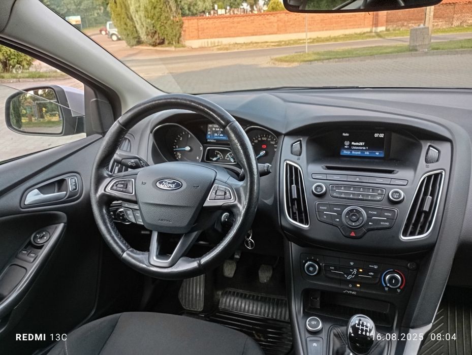 Ford Focus 2015r. TDCi 95KM Salon Polska po Lifcie Serwisowany Zarejestrowany i ubezpieczony