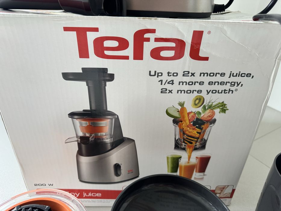 Wyciskarka wolnoobrotowa Tefal Infiny juice zc255b38