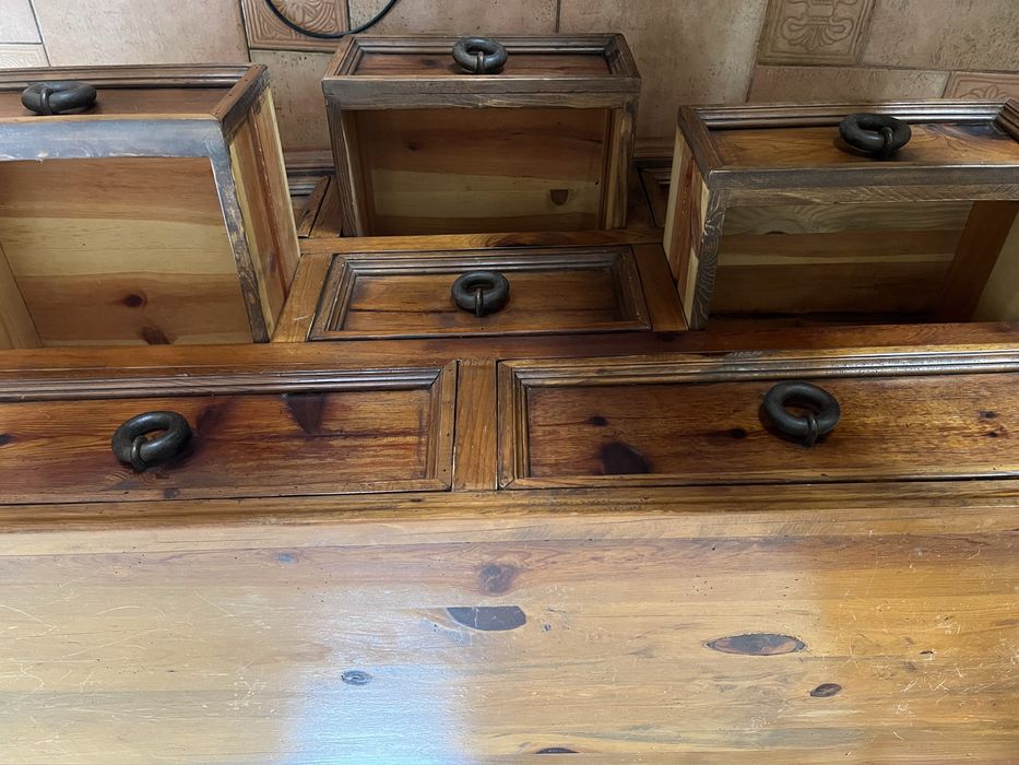 Movel madeira macica mexicano