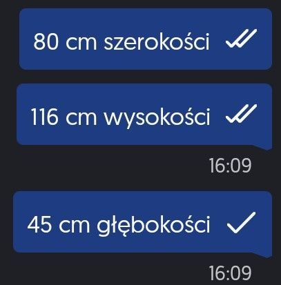 Regał drewniany lity na książki