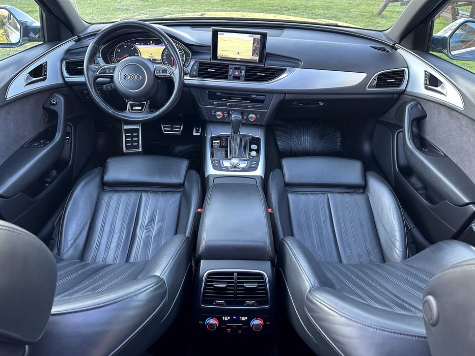 AUDI A6 C7 LIFT 2.0 TDI FULL S-LINE Panorama Skóra LED Kamera PDC 18"