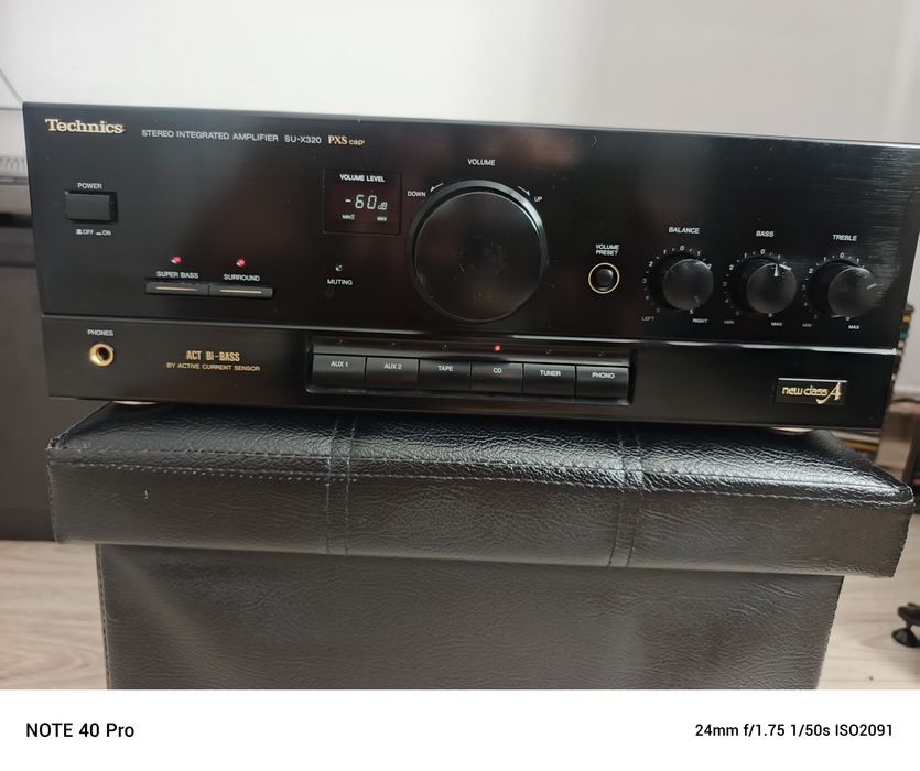 Amplituner Technics Su-x320 Pxs cap