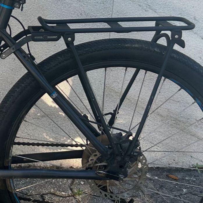 Porta-bagagem/carga/alforge de bicicleta