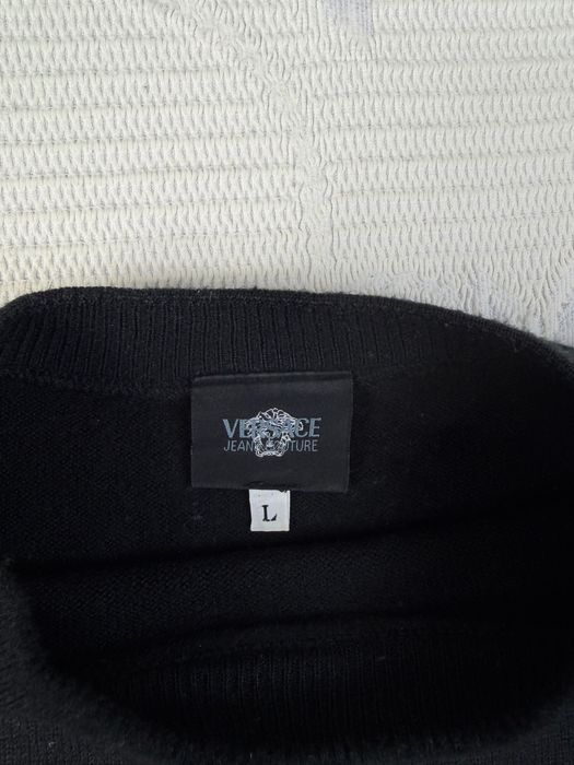 Sweter Versace Jeans Couture Meduza Big Logo Vintage 90’s 581