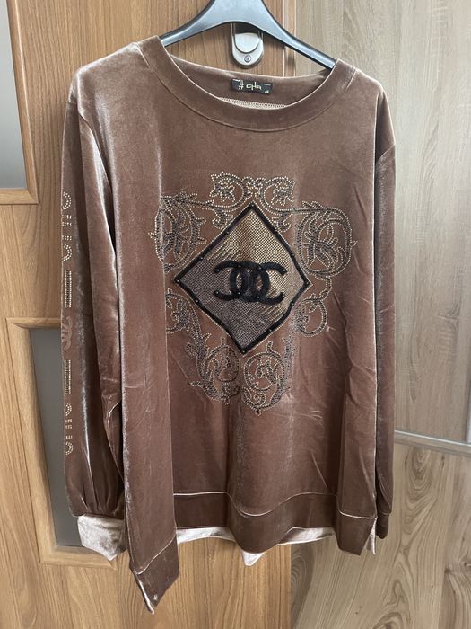 Bluza welur rozmiar 48