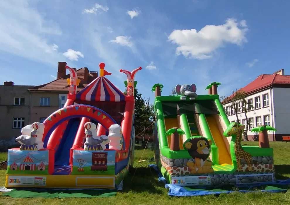 Dmuchaniec, piękny, kolorowy, nowy (wynajem)