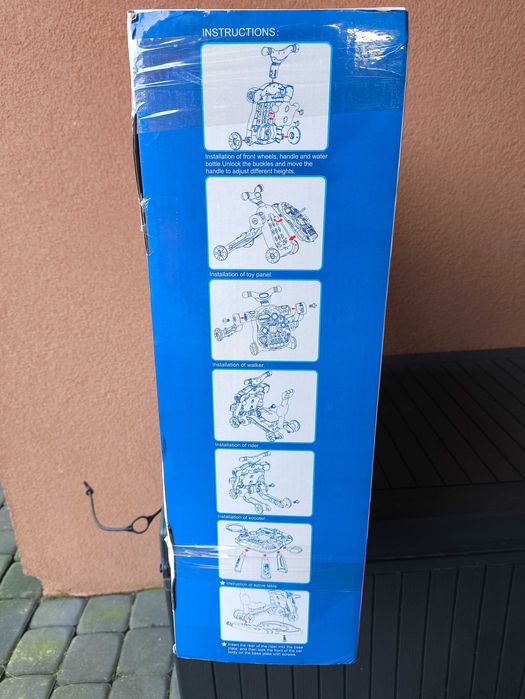 Pchacz jeździk hulajnoga stolik edukacyjny