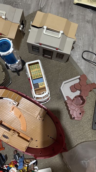 Lote de peças variadas da Playmobil