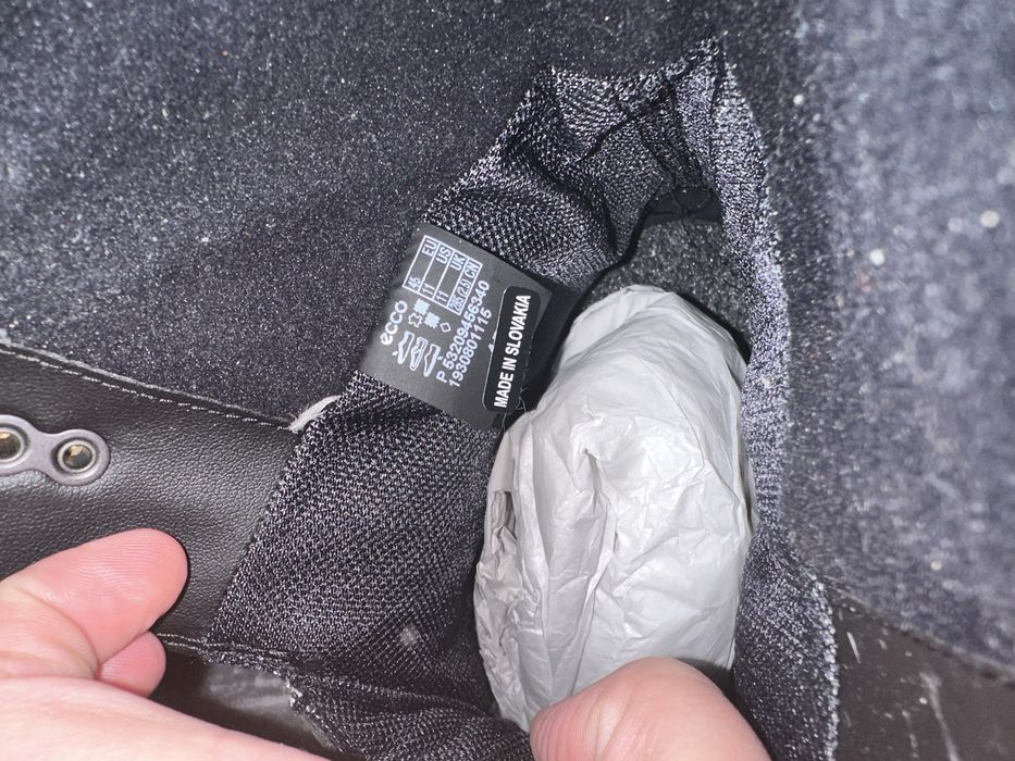 Ботинки зимние, водонепроницаемые ECCO