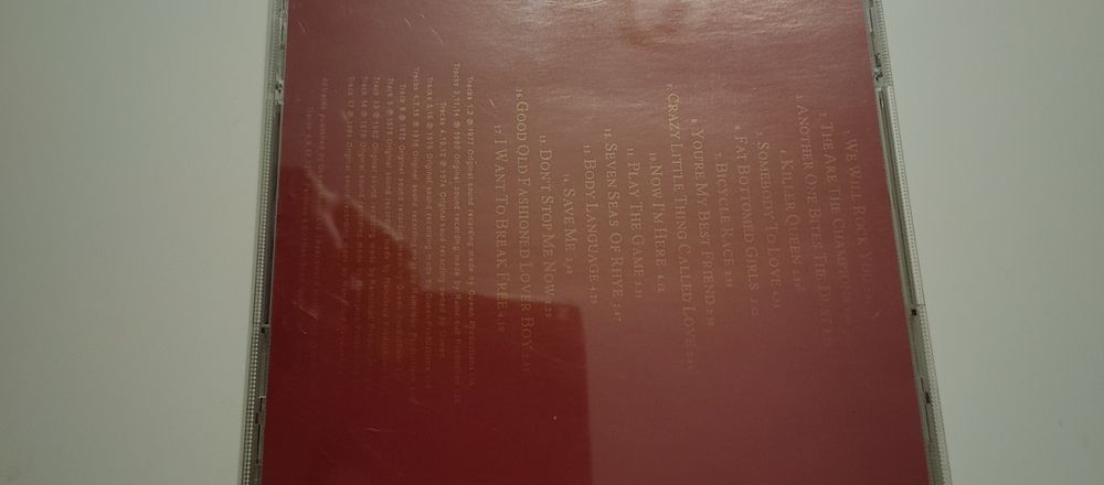 Queen Greatest Hits wyd. Hollywood Records CD