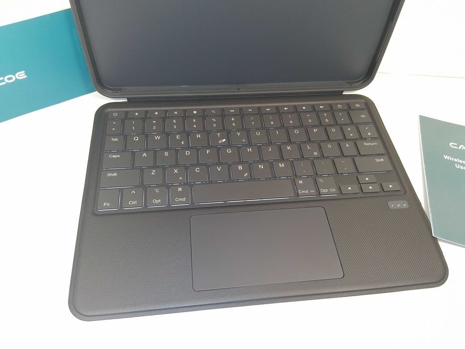 Z117 Etui Z Klawiaturą Do iPad Air 4/5/6 Pro 11 CACOE Podświetlenie