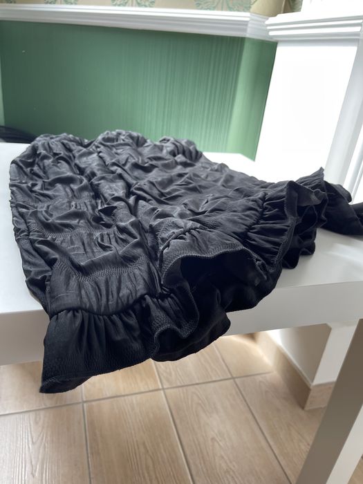 Pieces - Andrea - чорна міні сукня з воланами