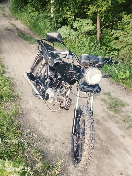 Альфа 50кубов на ходу