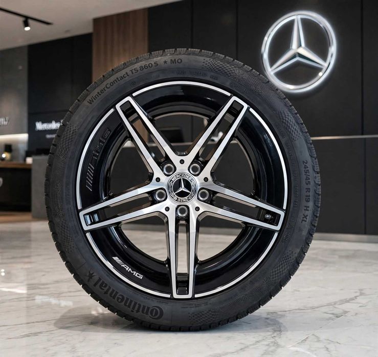 Koła Zimowe 19" Mercedes W214 S214 A2144010300 A2144010400 Continental 2026 - 245/45R19 - OEM