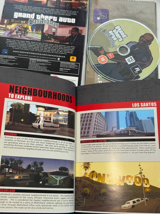GTA Ліцензійна Grand Theft Auto San Andreas повний комплект