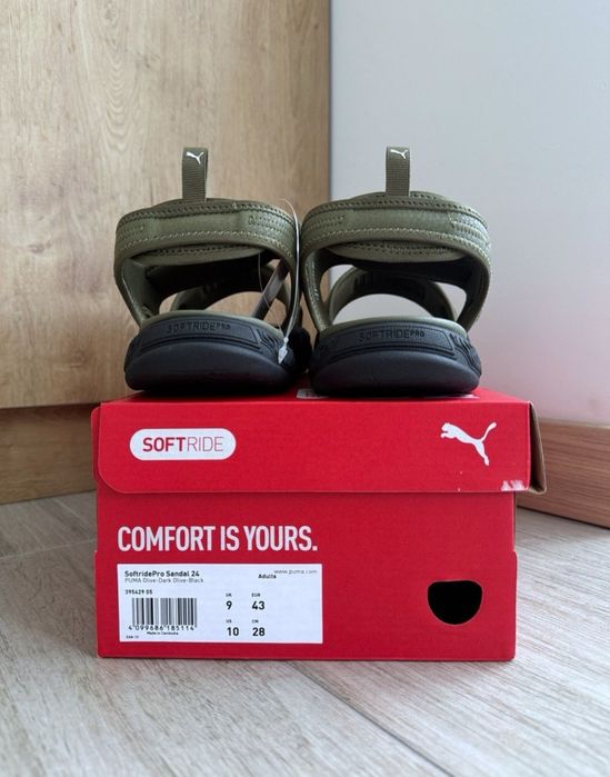 США! Чоловічі сандалі Puma Softride Pro Sandal 395429-05 43, 44.5