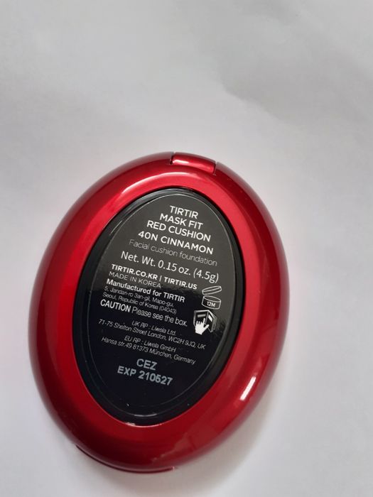 Tirtir mask fit red Tirtir red cushion 40N Cinnamon podkład