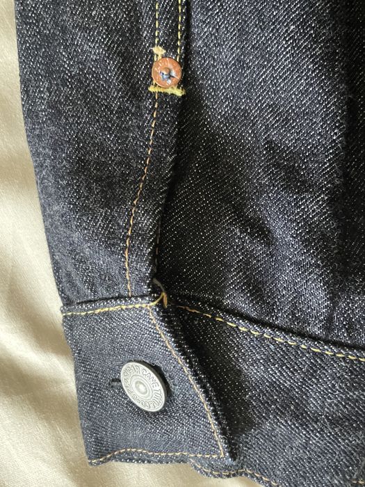 Sugar Cane 1953 selvedge джинсовая куртка 42