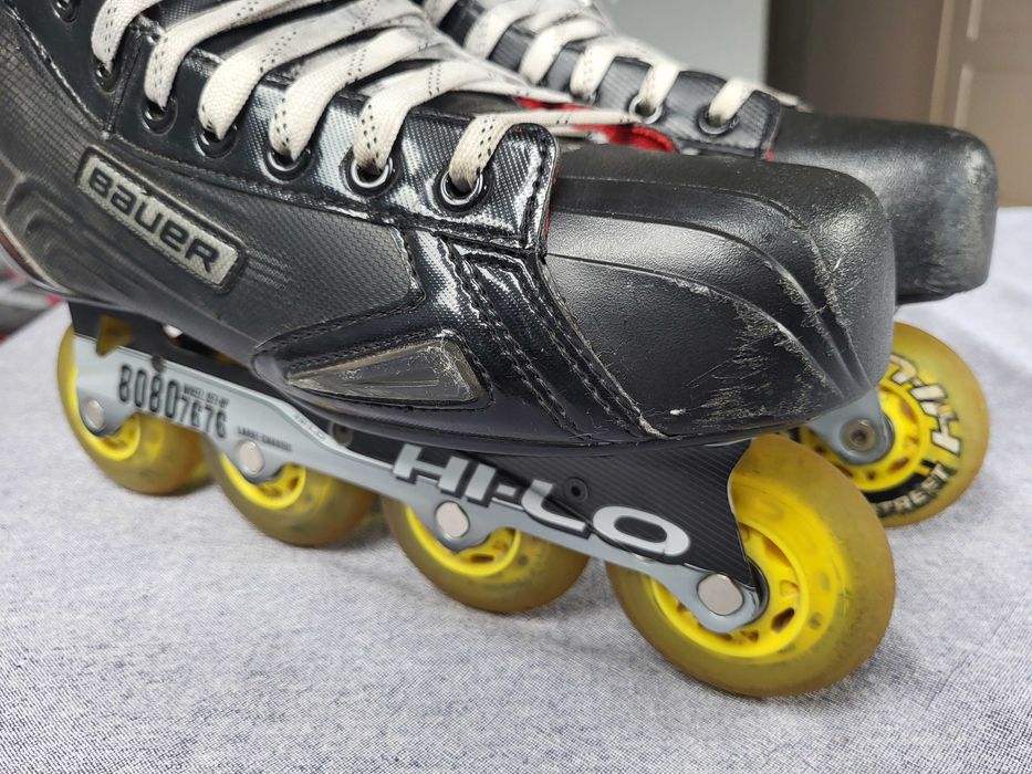 Rolki hokejowe Bauer Vapor XR400 Hi-Lo r. 45,5 / 29,5 cm