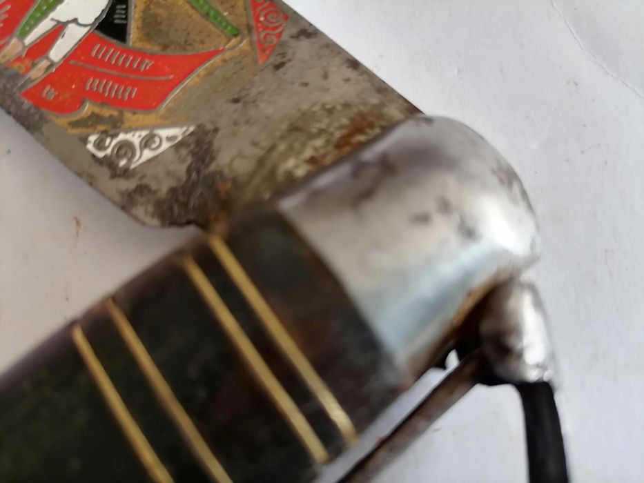 Canivete Coleção Toledo/Albacete? - Cenas Tauromaquia - Cabo Corno