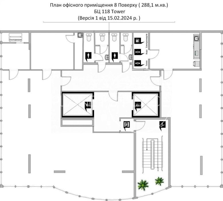 Продаж комерційного приміщення, вул. Жилянська,118, БЦ "118 Tower"