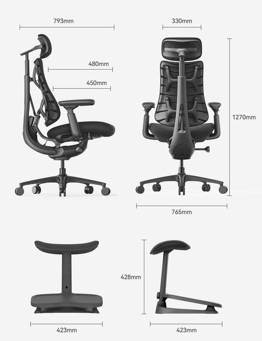 Крісло LiberNovo Omni Pro / Black