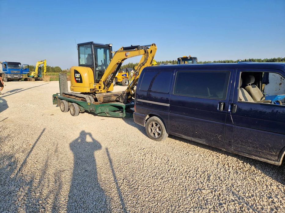 minikoparka koparka wozidło zagęszczarka wypożyczalnia wynajem młot